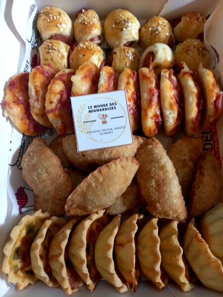 Assortiment de mini-bouchées