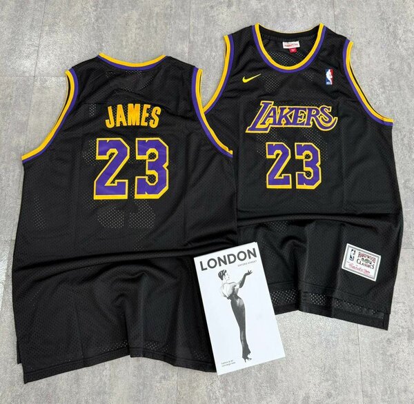 Maillot NBA Lakers Noire