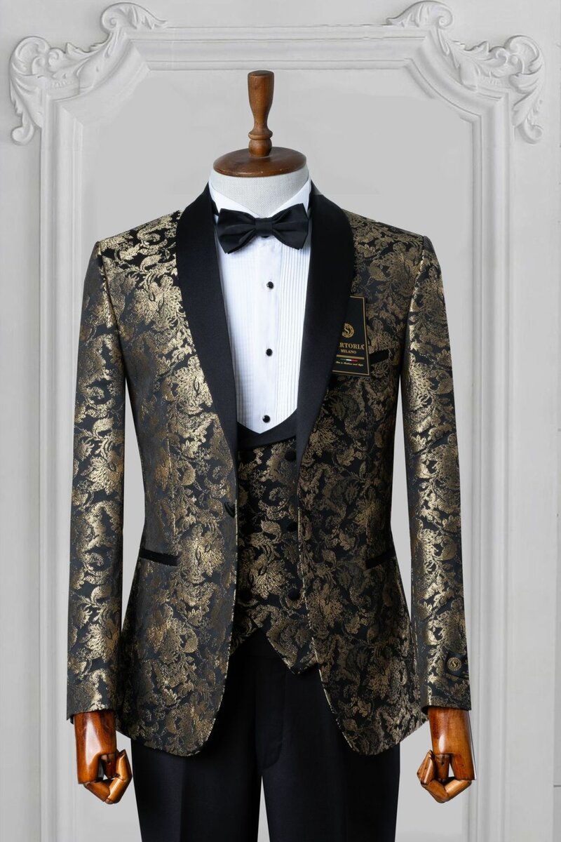 Gold Paisley Tuxedo