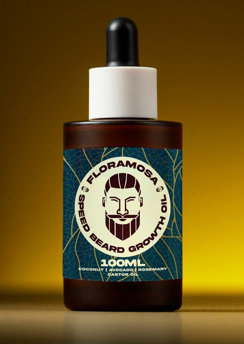 Speed beard growth oil