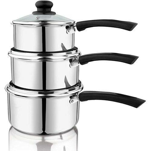 Set de Casseroles en Acier Inoxydable