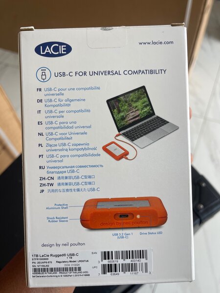 External Hard disk drive 1TB