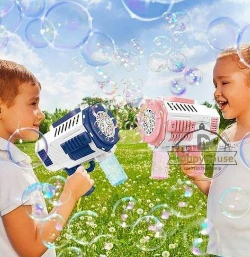 Pistolet à bulles amusant