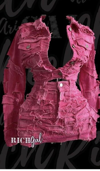 Denim jeans upcycling