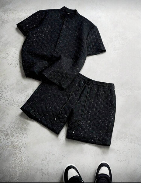 Ensemble été noir élégant