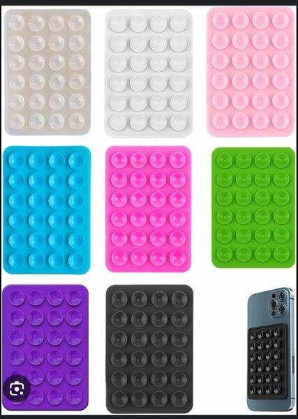 Silicon stickers for phone