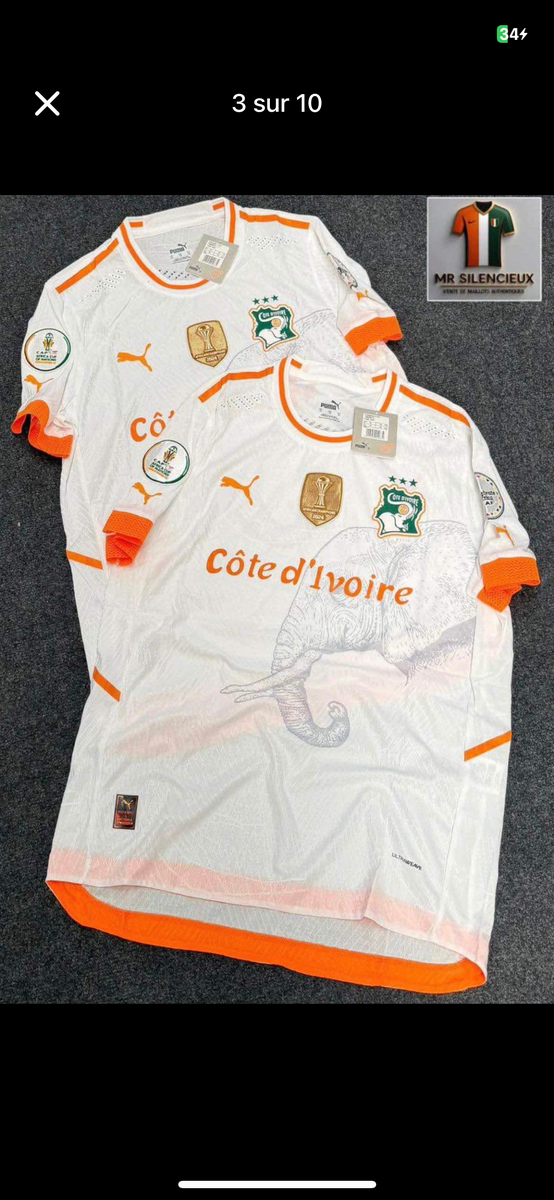 Maillot Équipe Côte d'Ivoire