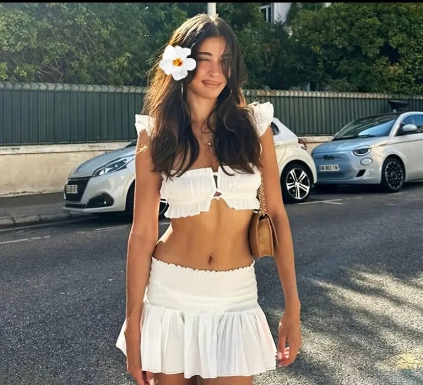 Fleurs Déco Cheveux Exotiques