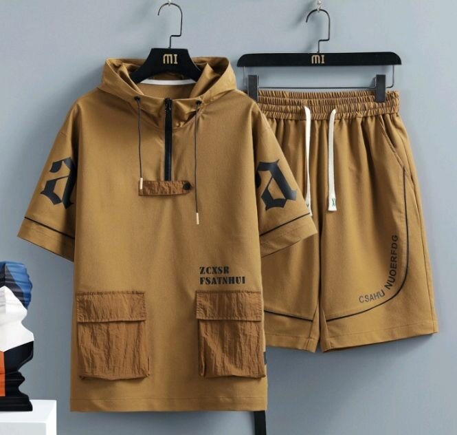 Ensemble décontracté à capuche