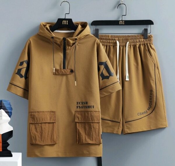 Ensemble décontracté à capuche