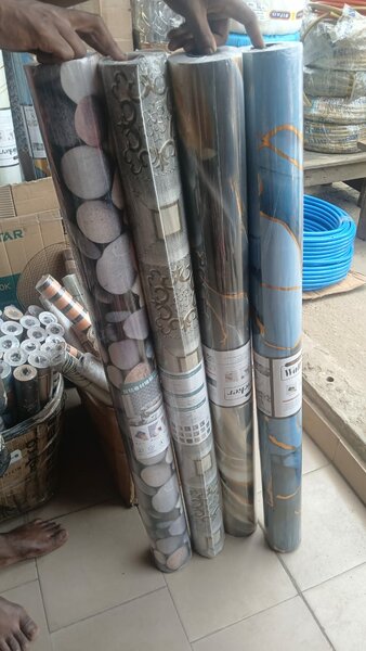 Rouleaux de papier PVC design