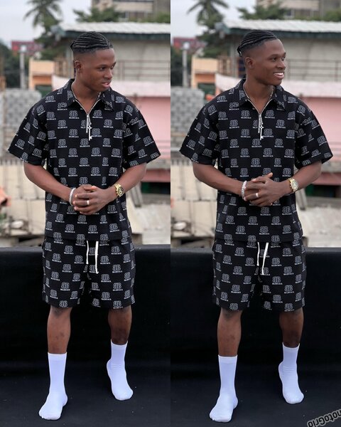 Ensemble short décontracté étoiles