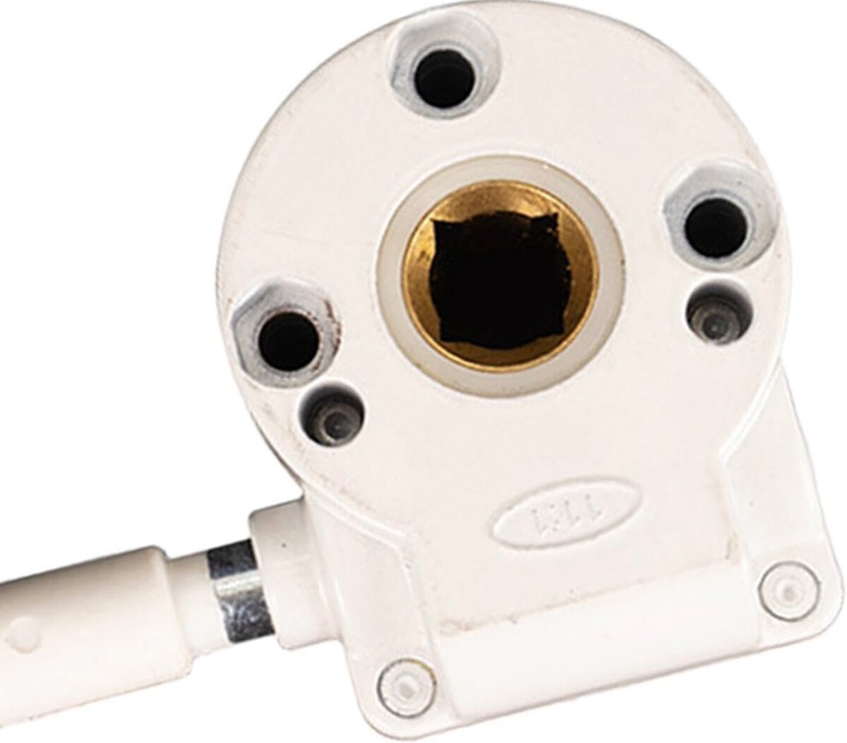 Auvent manuel à vis sans fin en alliage d'aluminium robuste