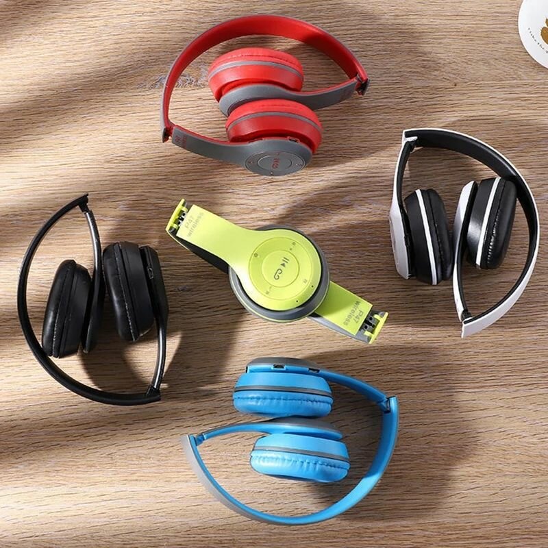 P47 Wireless Bluetooth Foldable Headset With Microphone FOR