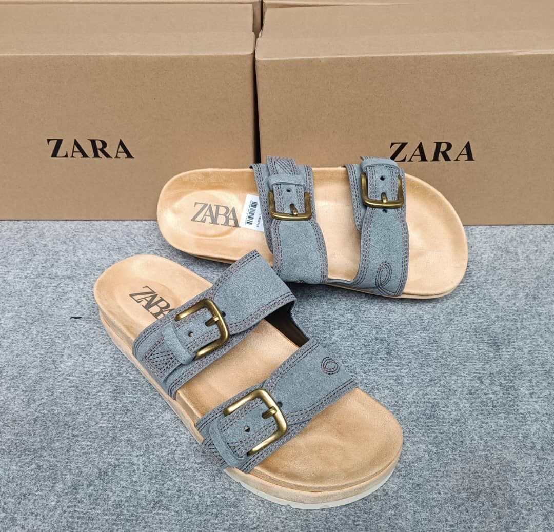 Sandales en cuir Zara pour homme