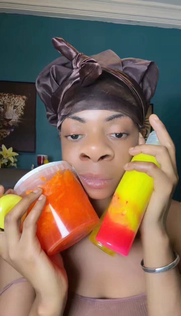 Ensemble soins capillaires naturels