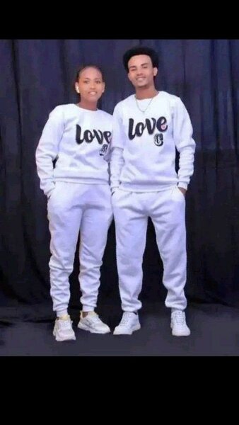 Ensemble survêtement 'love' couple