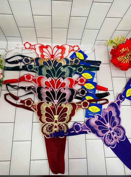 Butterfly thongs