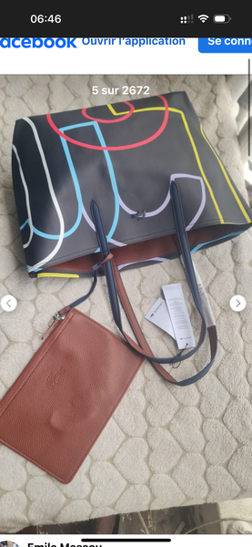 Sac cabas moderne coloré