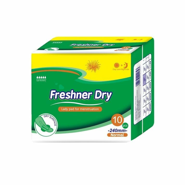 10 Freshner Dry Sanitary pads
