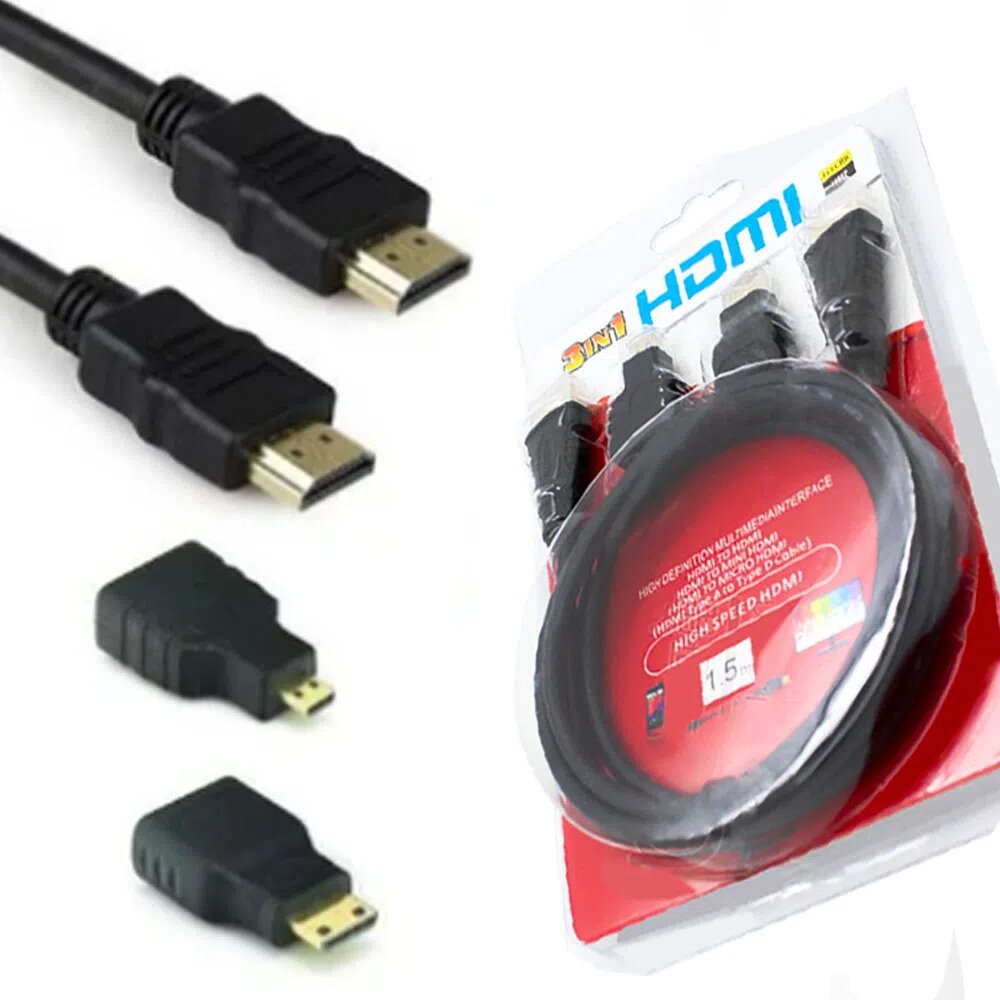 CÂBLE HDMI 3 en 1