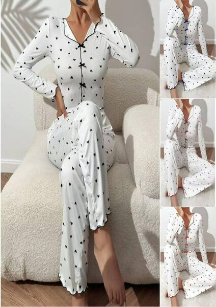 Pyjama Femme Cœurs Doux