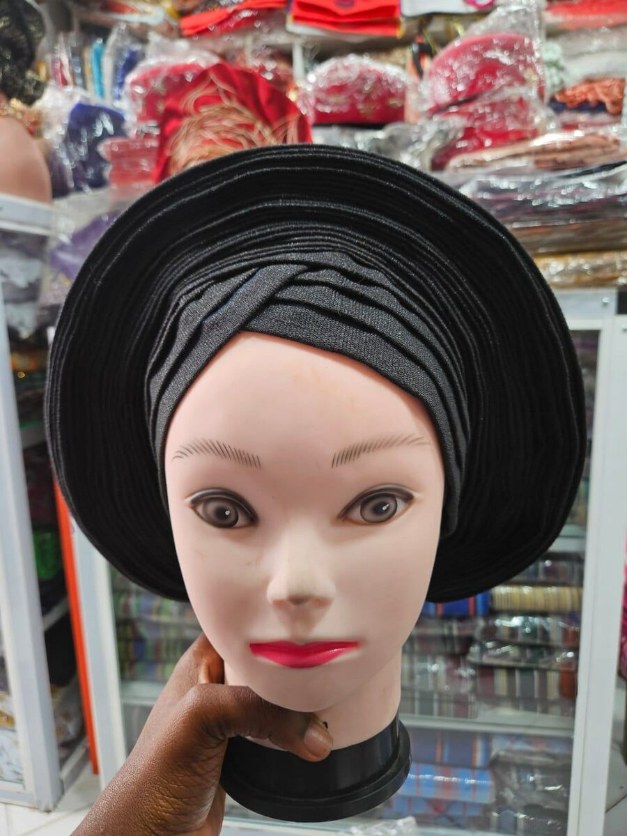 Magnifique Turban Noir