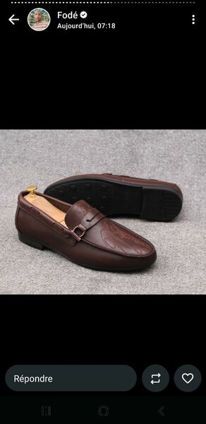 Todd en cuir