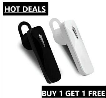 (Buy 1 Get 1 Free) FBT Wireless Bluetooth Handsfree - Premium Quality Bluetooth Headset for Clear Hands-Free Calls