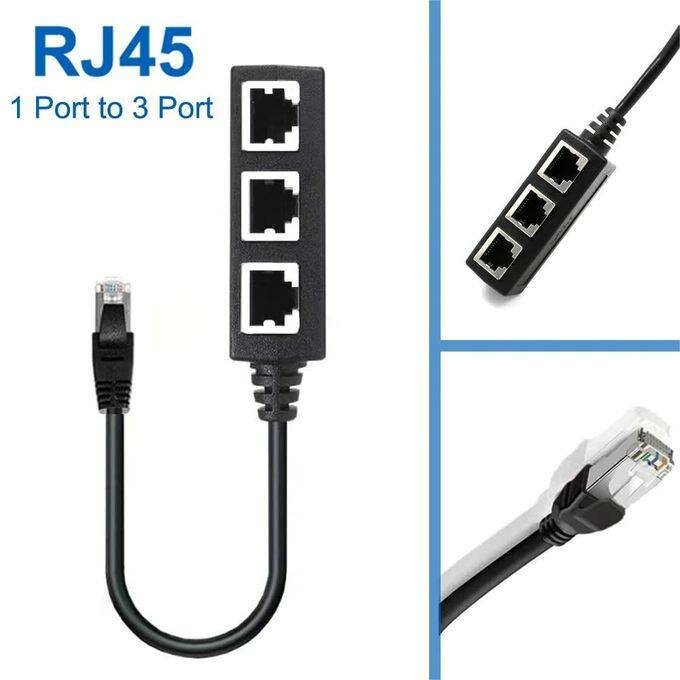 Répéteur réseau RJ45 1 à 3