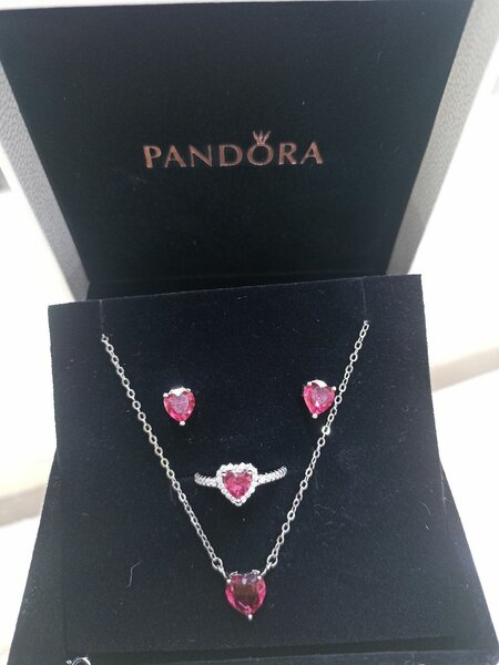 Комплект Пандора серебро