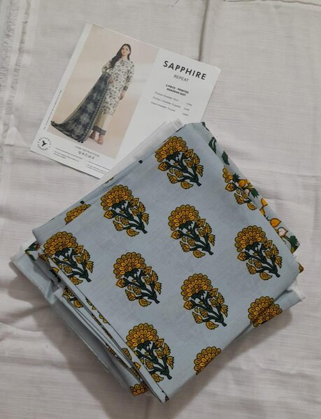 Original sapphire khadar 3pc