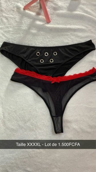 Ensemble de culottes XXXXL