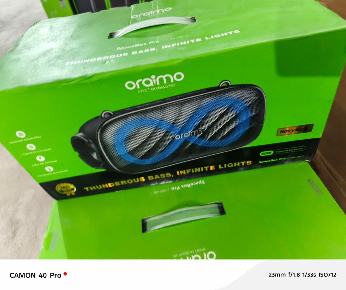 Enceinte Bluetooth Oraimo