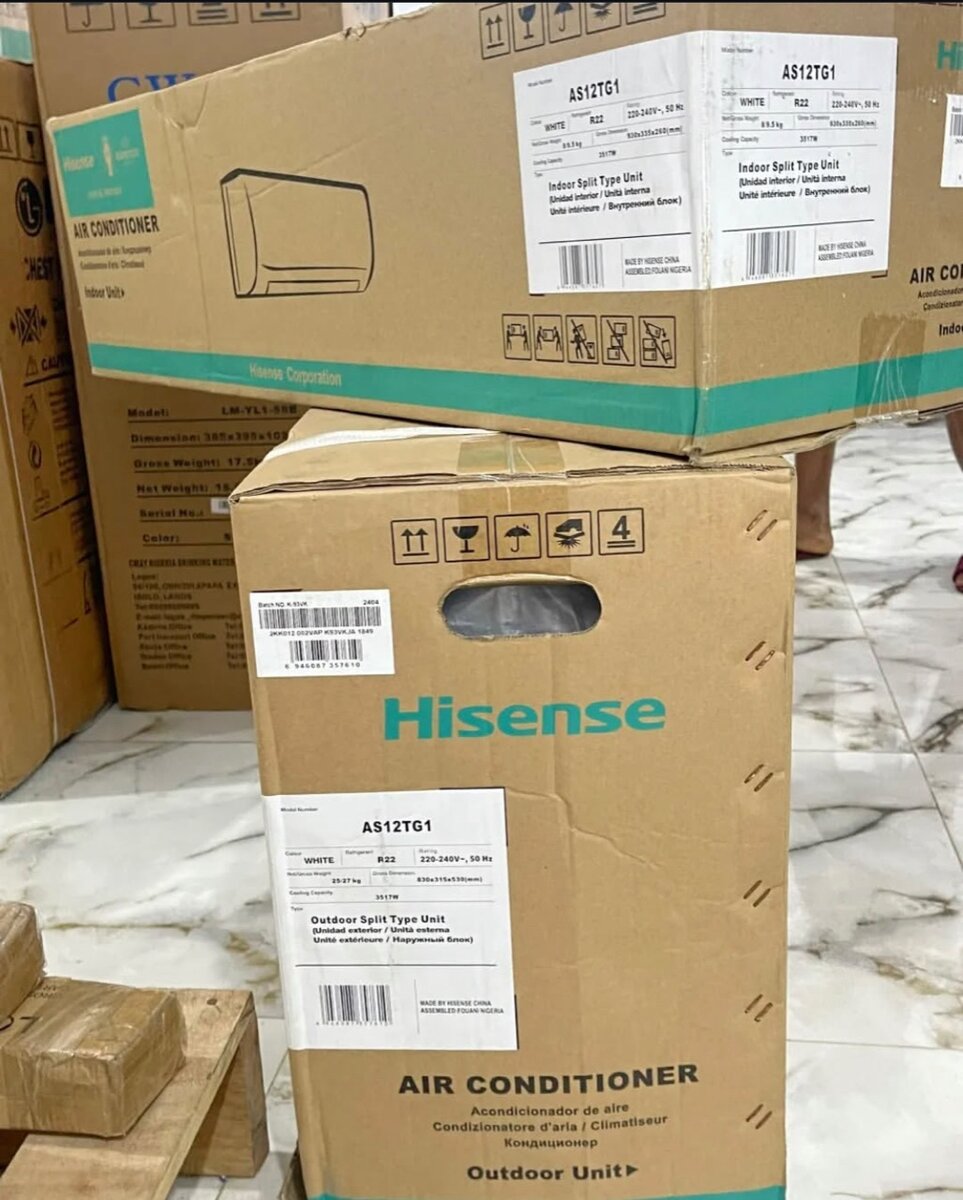 Hisense air conditioner, 1.5hp