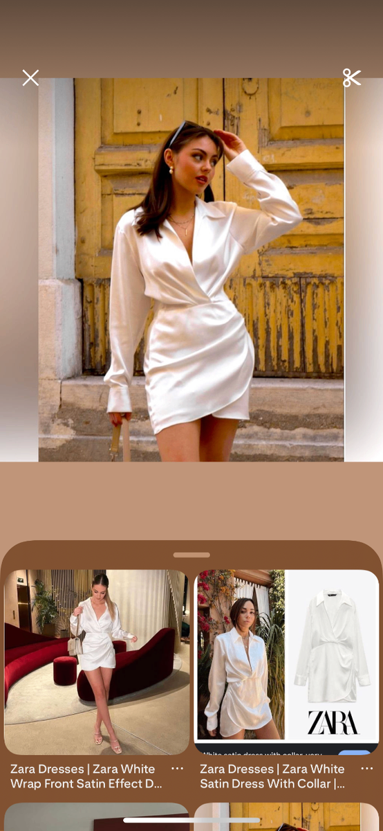 Robe de soirée blanche