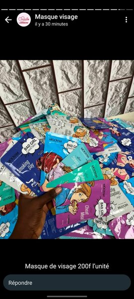 Masques visages, lèvres et anti-cerne