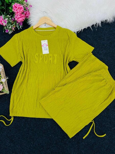 Side Ruched ladies 2 Piece Dresses