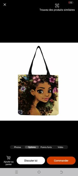 Sac fourre-tout artistique