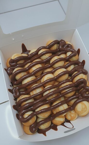 Boule de neige au chocolat