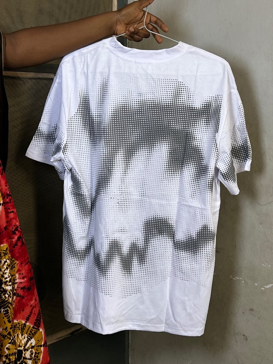 T-shirt graphique urbain blanc