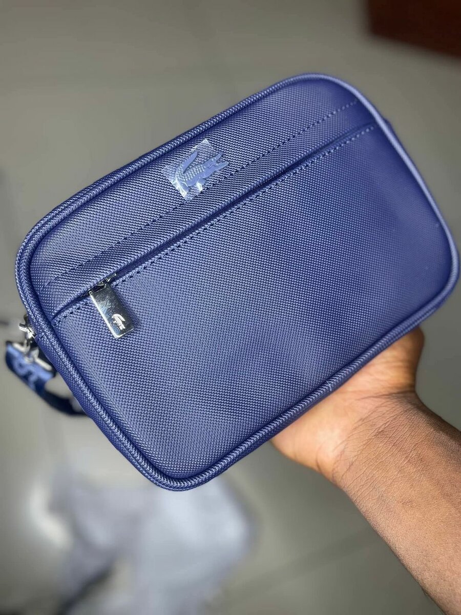 Sacoche Bandoulière Bleue Homme