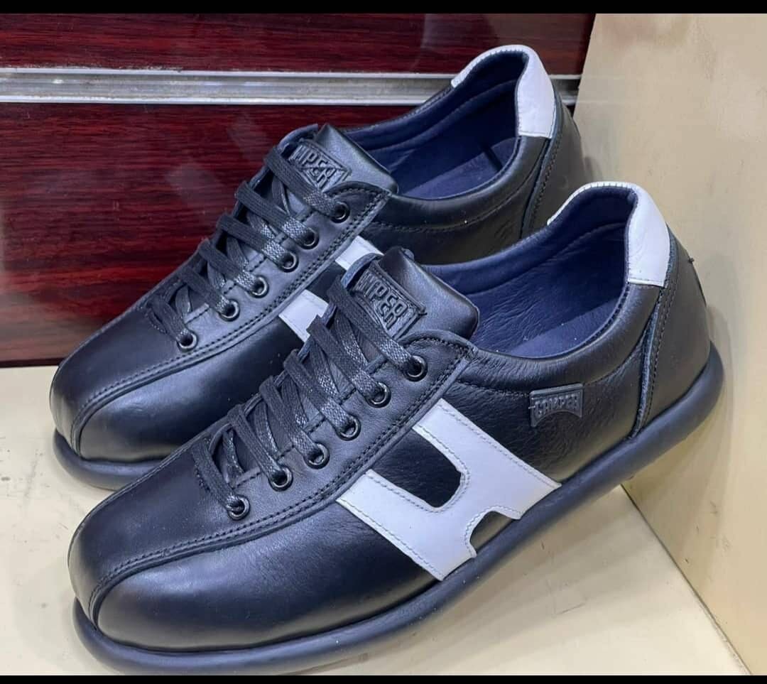 Sneakers en cuir élégantes