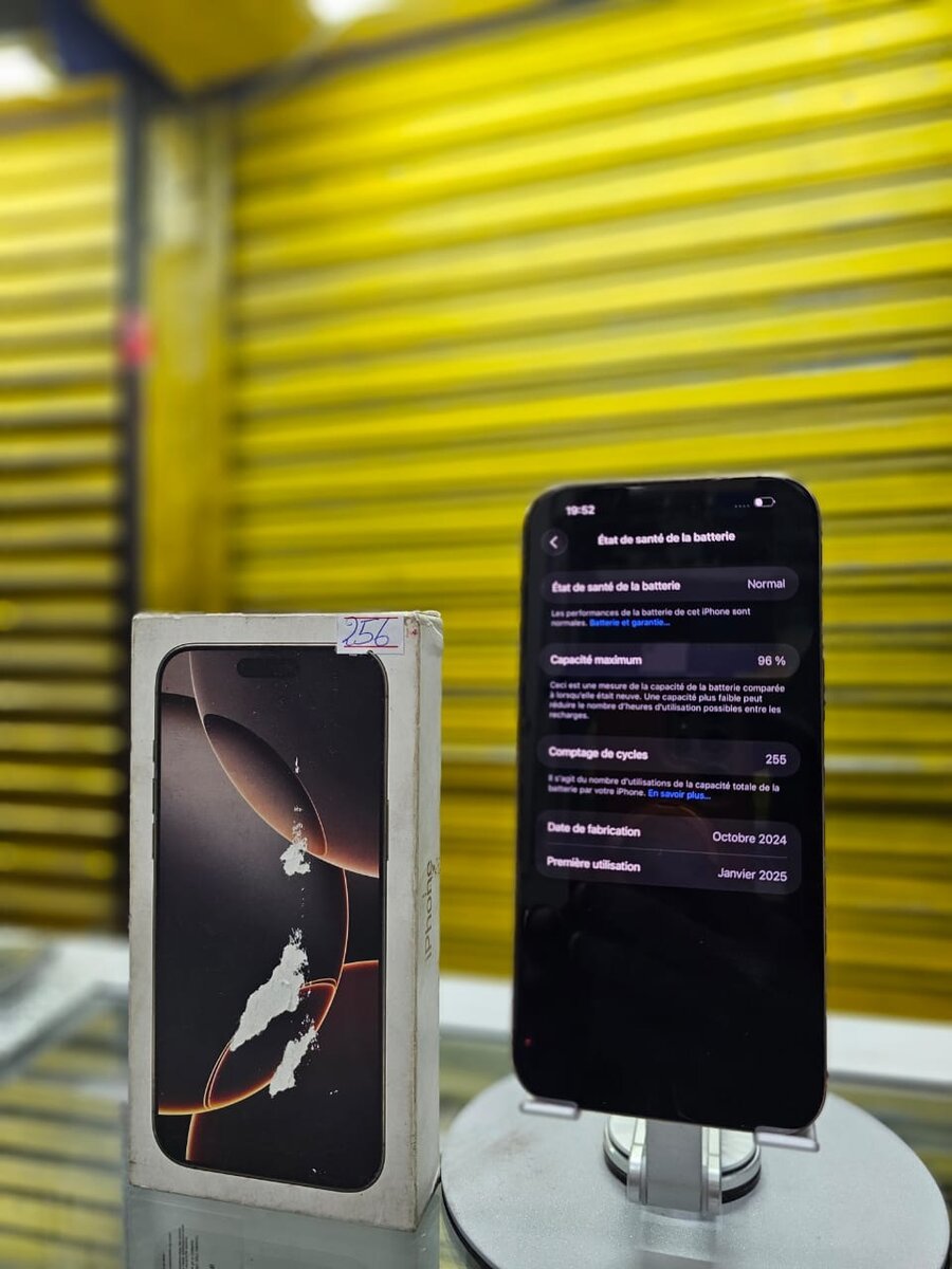 Iphone 16 pro max 256 giga des