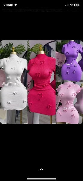 Robe moulante en tricot élégante