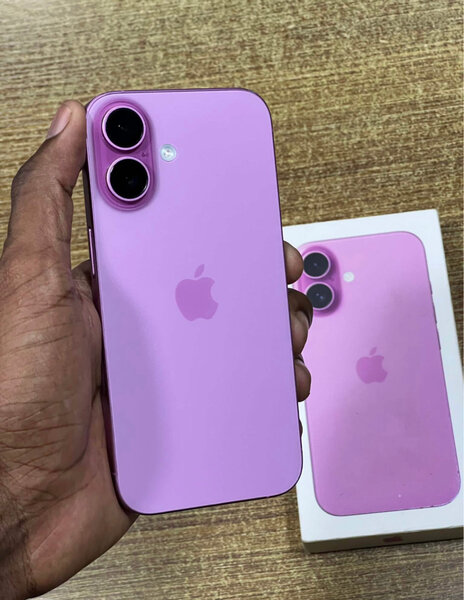 Smartphone moderne rose élégant