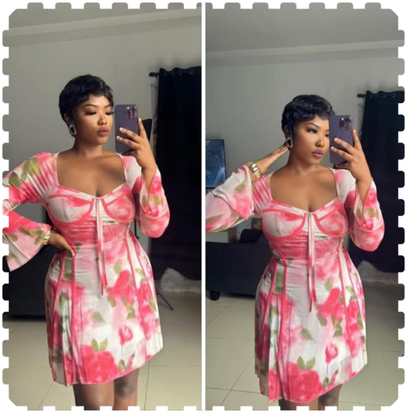 Robe fleurie élégante