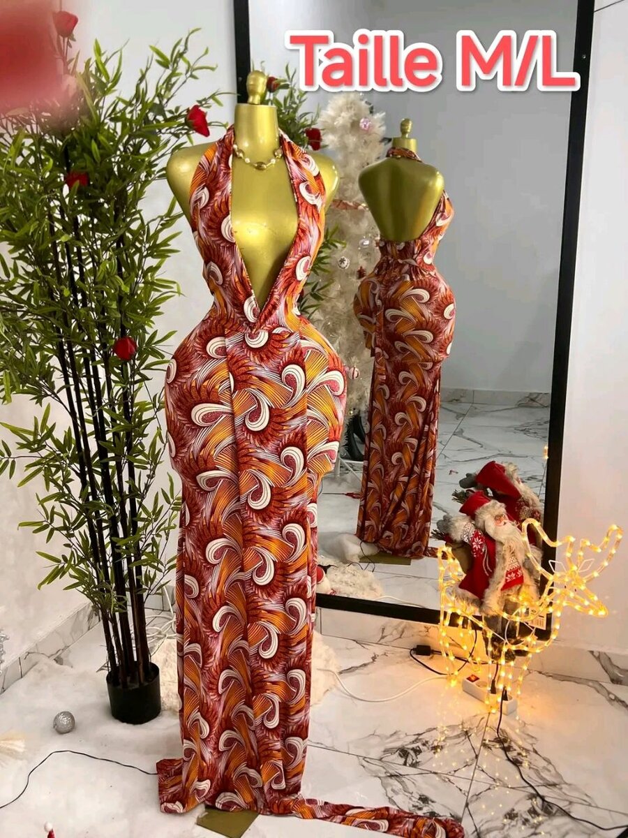 Robe élégante longue