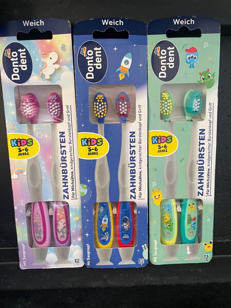 Brosses à dents enfants 5-6 ans