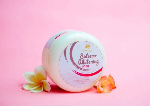 Snow and extreme white scrub